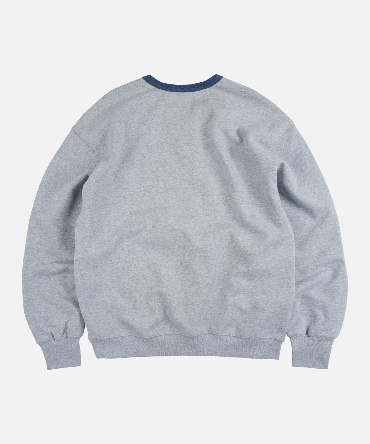프리즘웍스(FRIZMWORKS) COVER STITCH SWEATSHIRT _ GRAY