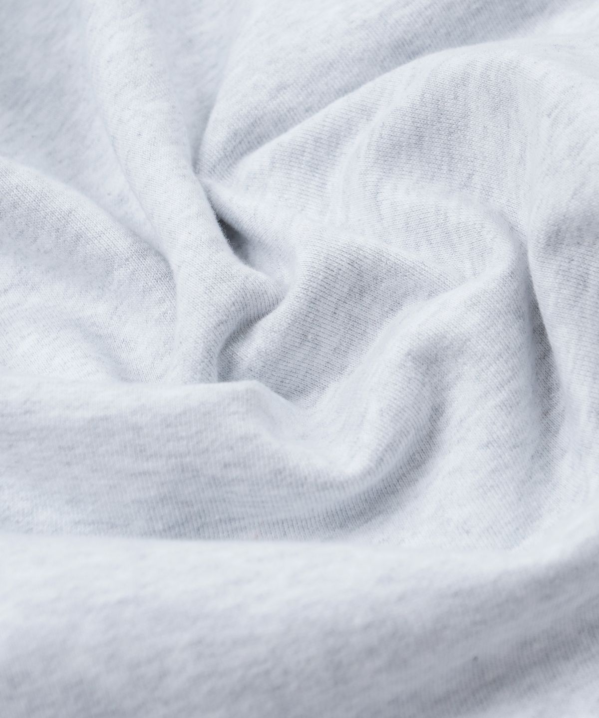 프리즘웍스(FRIZMWORKS) COVER STITCH SWEATSHIRT _ WHITE MELANGE