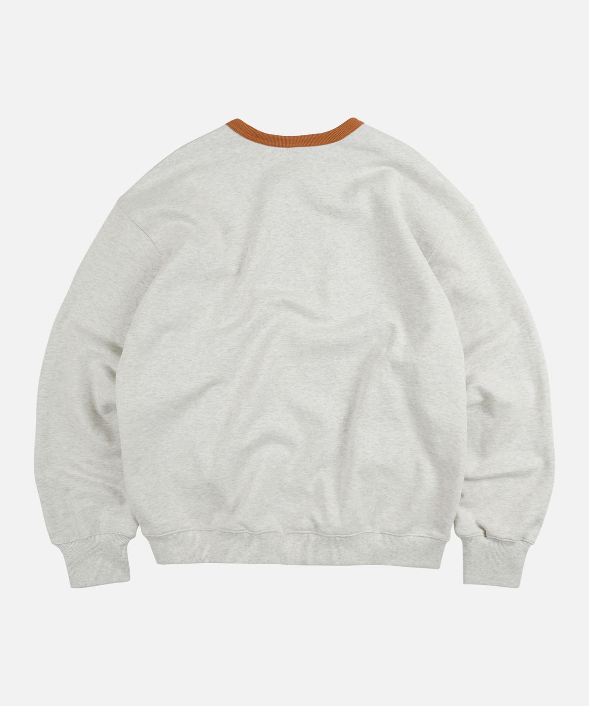 프리즘웍스(FRIZMWORKS) COVER STITCH SWEATSHIRT _ OATMEAL