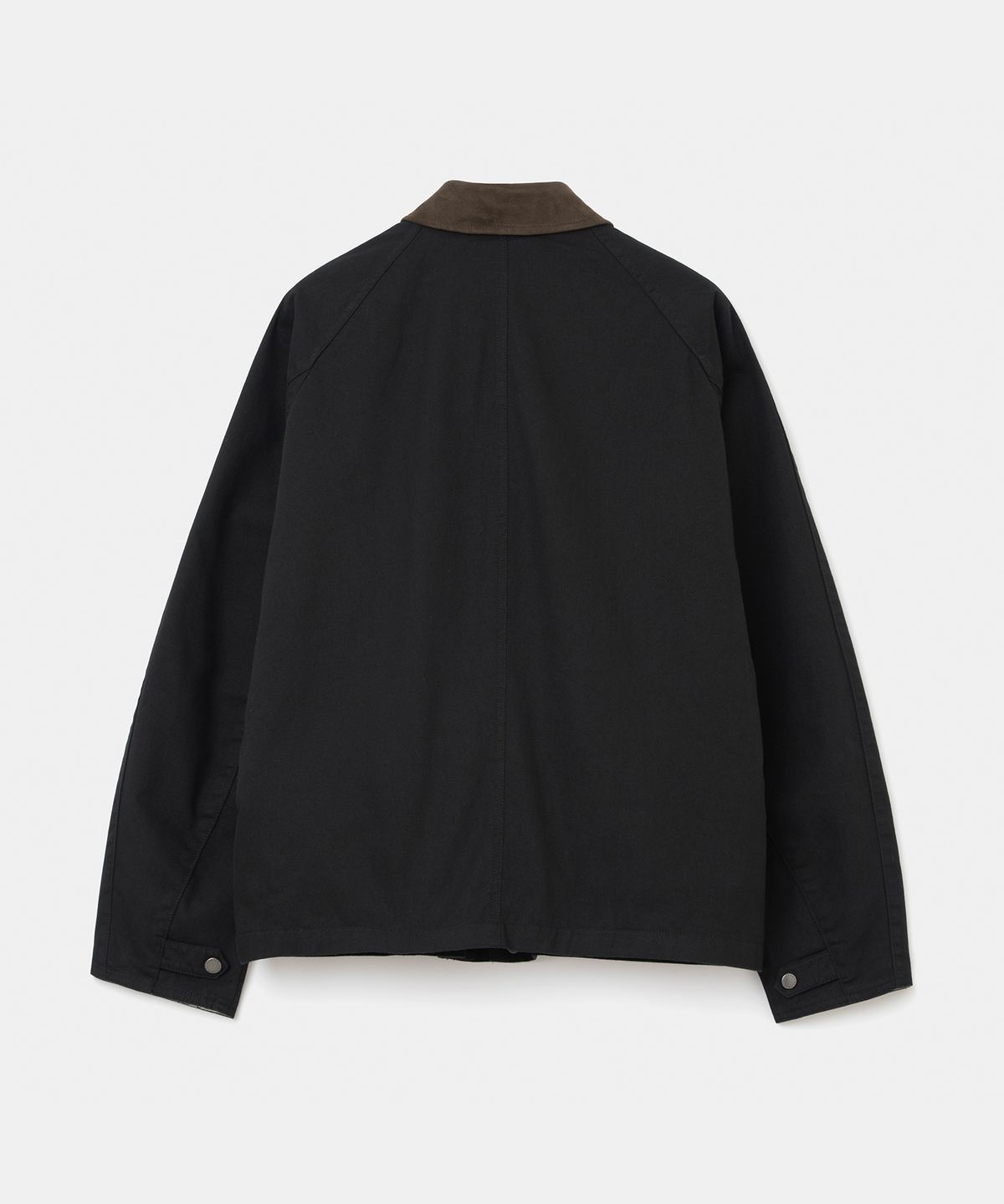 유니폼브릿지(UNIFORM BRIDGE) washed short hunting jacket black
