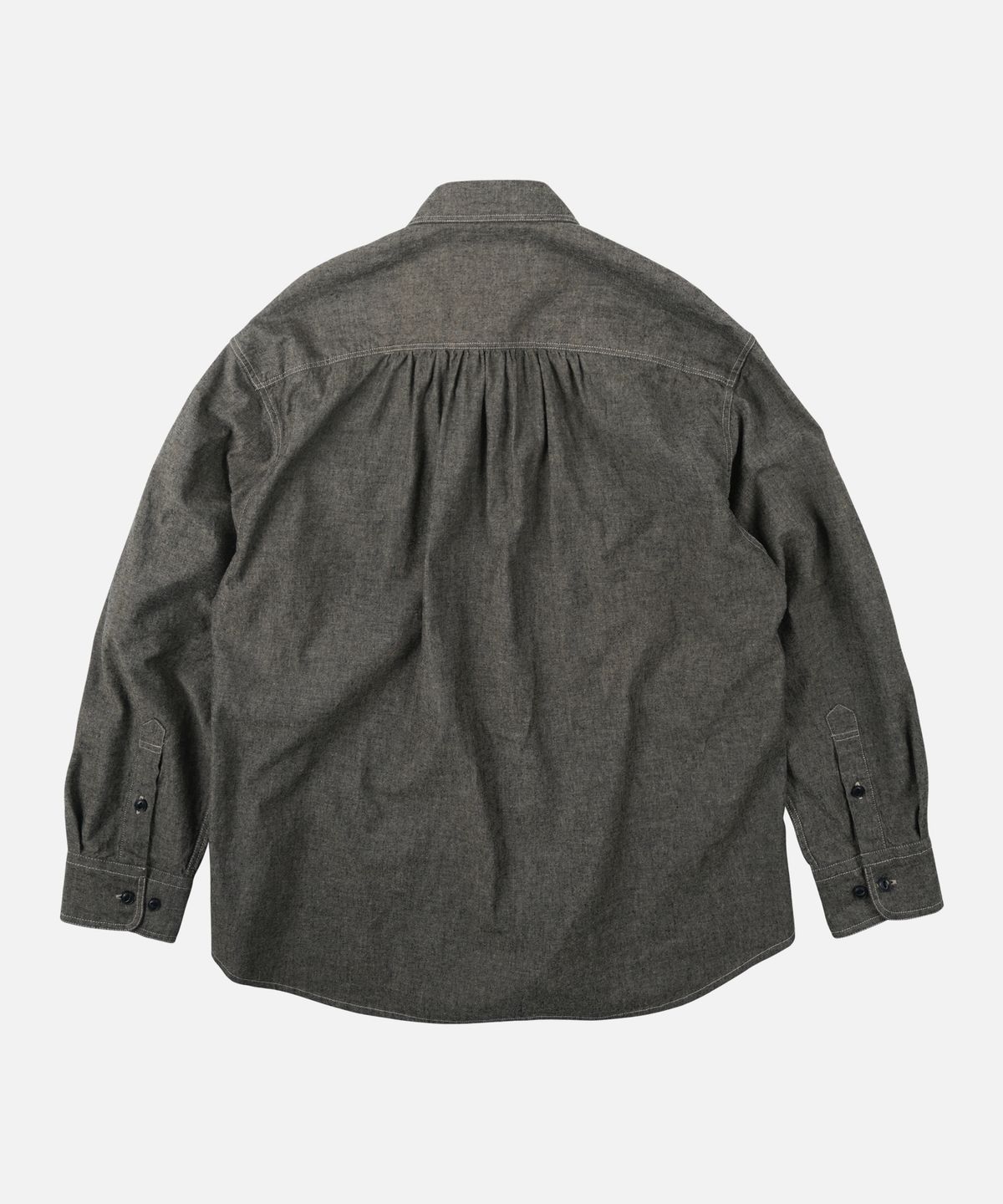 프리즘웍스(FRIZMWORKS) 1920S CHAMBRAY WORK SHIRT _ MUD