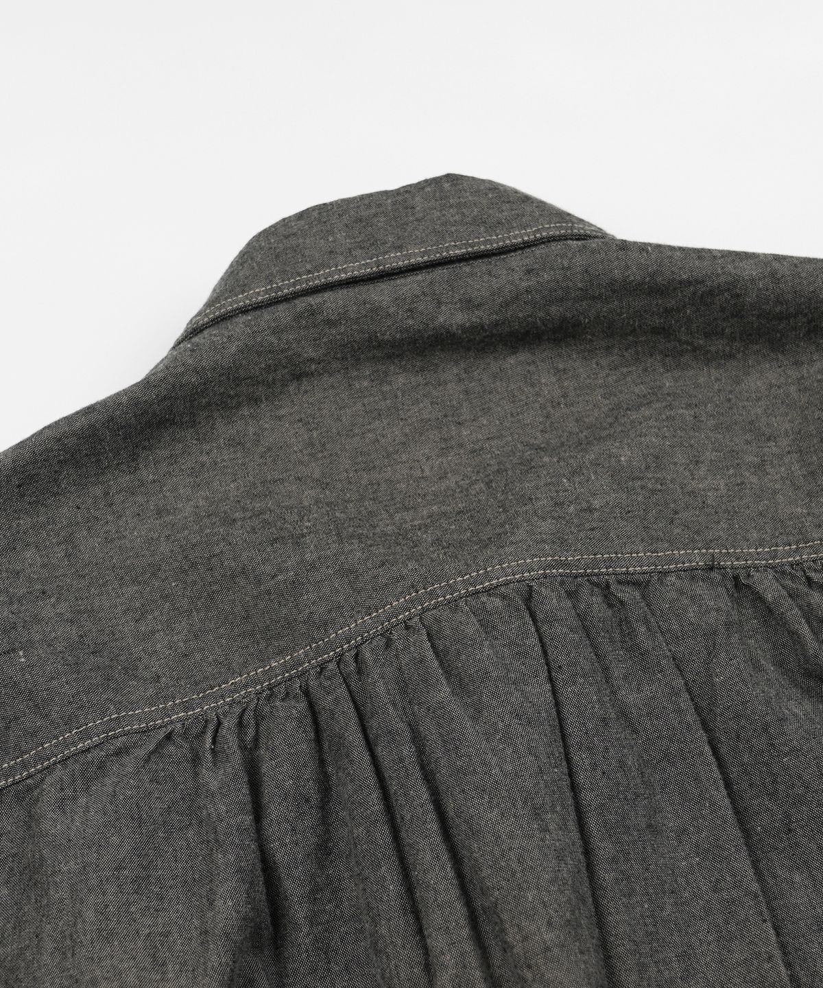 프리즘웍스(FRIZMWORKS) 1920S CHAMBRAY WORK SHIRT _ MUD
