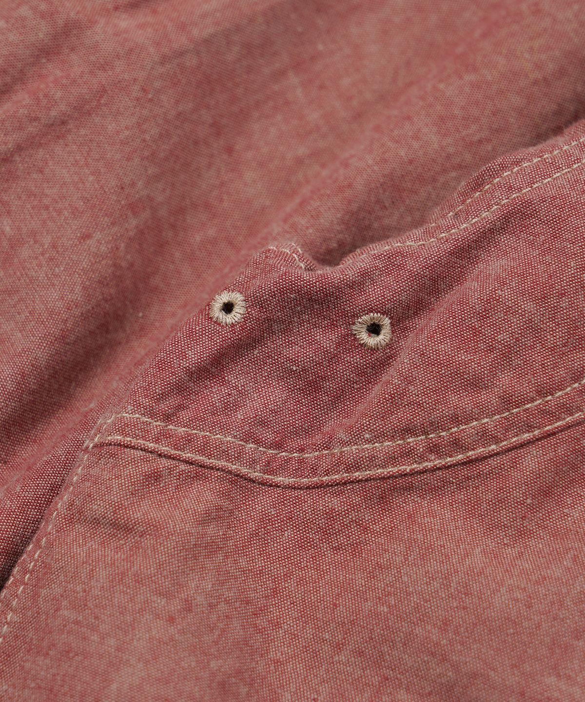 프리즘웍스(FRIZMWORKS) 1920S CHAMBRAY WORK SHIRT _ RED