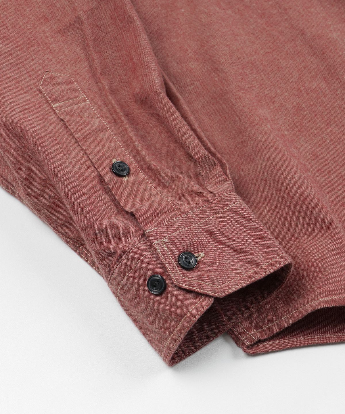 프리즘웍스(FRIZMWORKS) 1920S CHAMBRAY WORK SHIRT _ RED