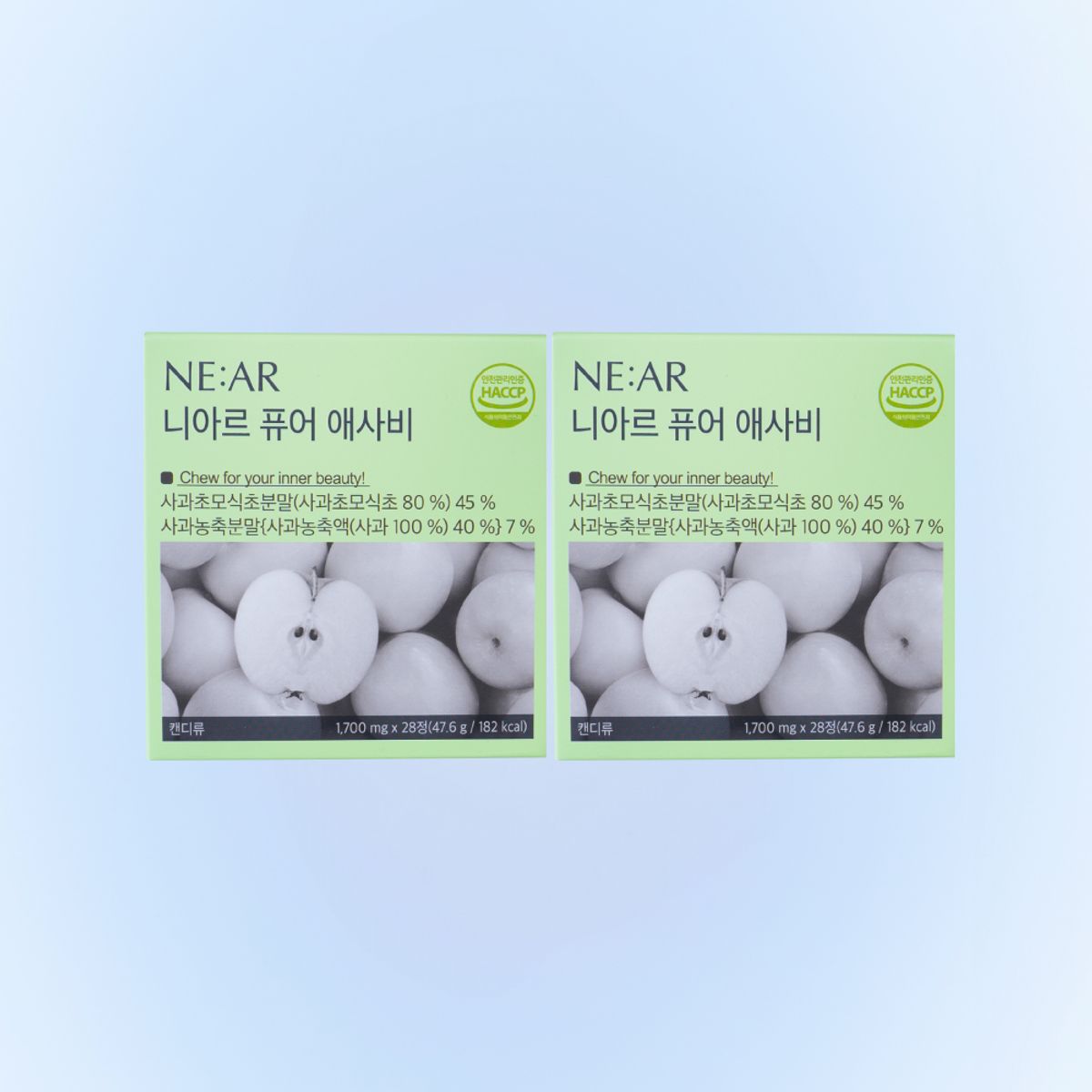 니아르(NE:AR) [2box] 퓨어 애사비 28일분