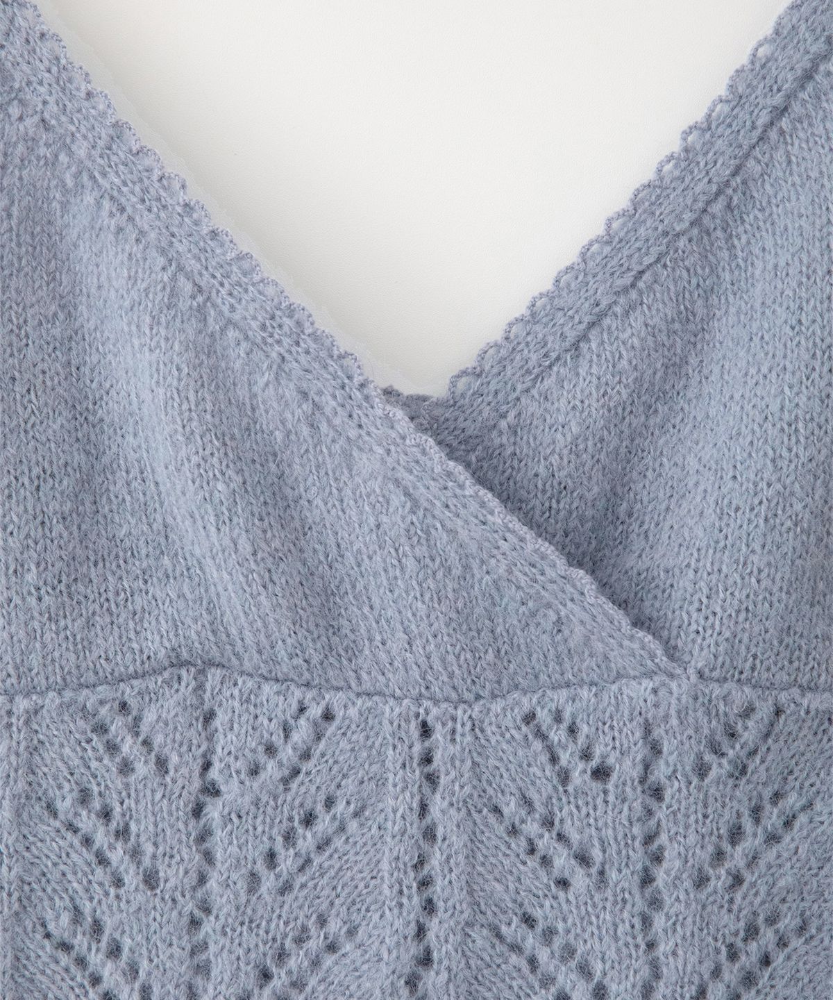 썸웨어버터(SOMEWHEREBUTTER) Blush Frill Cardigan Set - Light Blue