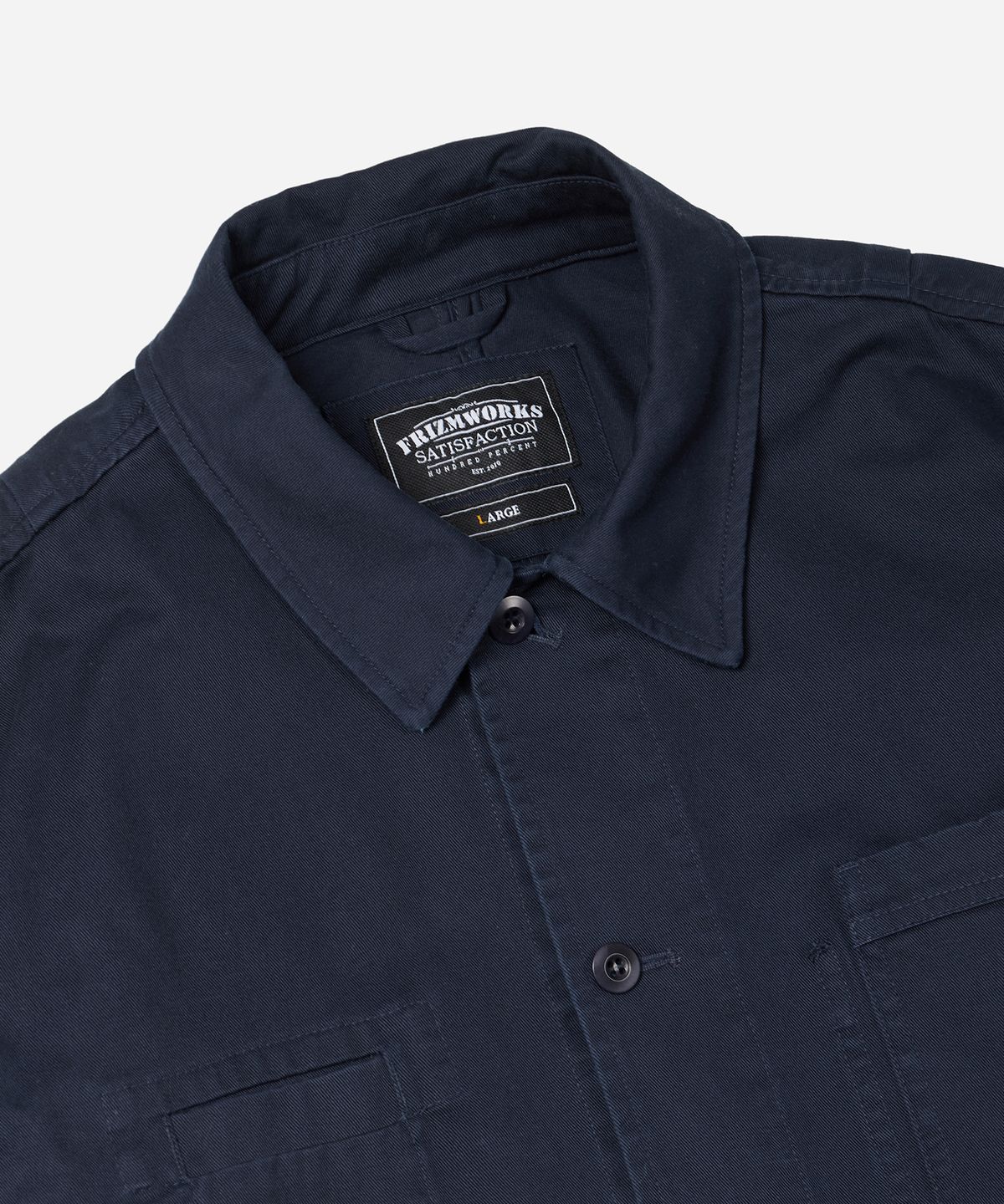 프리즘웍스(FRIZMWORKS) COMBINE CHORE JACKET _ NAVY
