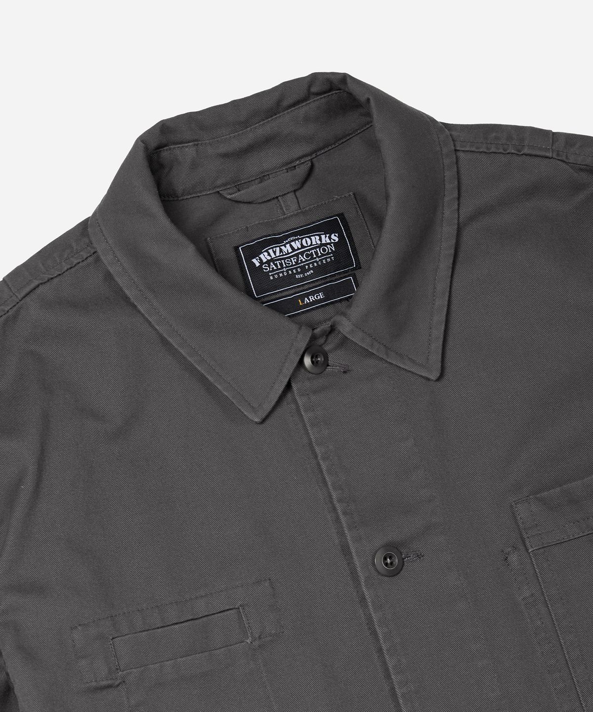 프리즘웍스(FRIZMWORKS) COMBINE CHORE JACKET _ MUD