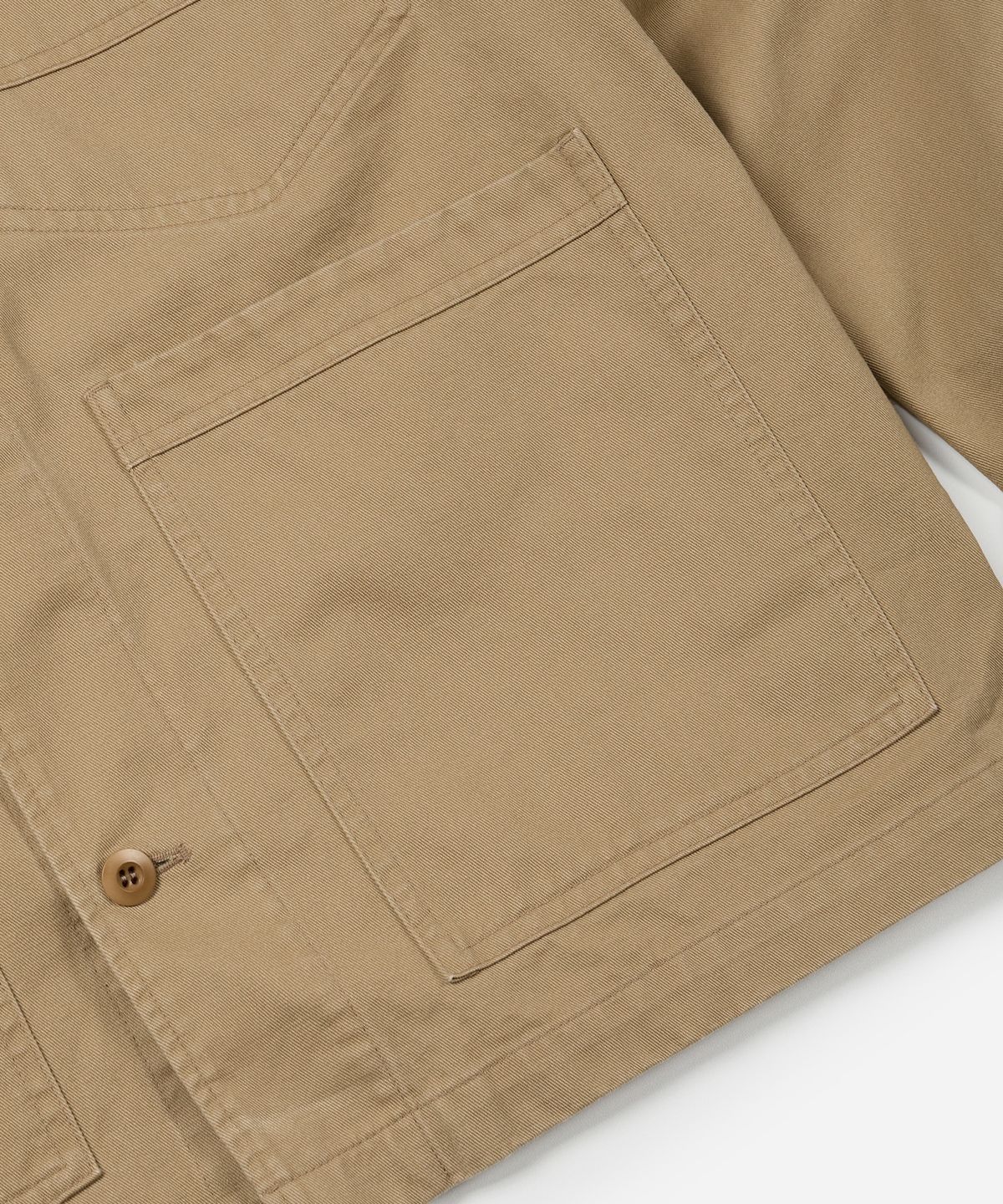 프리즘웍스(FRIZMWORKS) COMBINE CHORE JACKET _ BEIGE