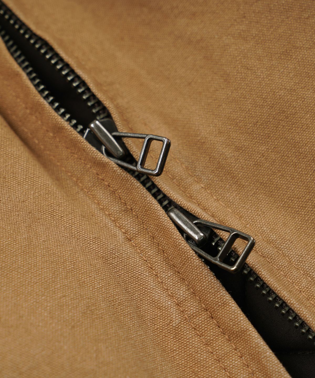 프리즘웍스(FRIZMWORKS) HEAVY CANVAS DESTROYED WORK JACKET _ TAN