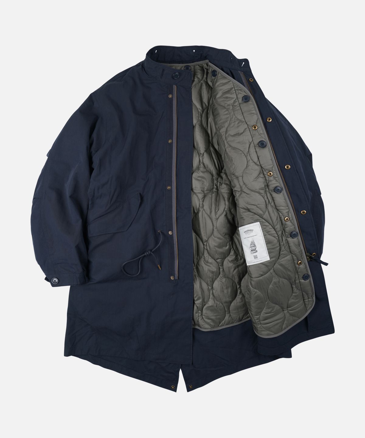 프리즘웍스(FRIZMWORKS) VINCENT M1965 FISHTAIL PARKA 004 _ NAVY