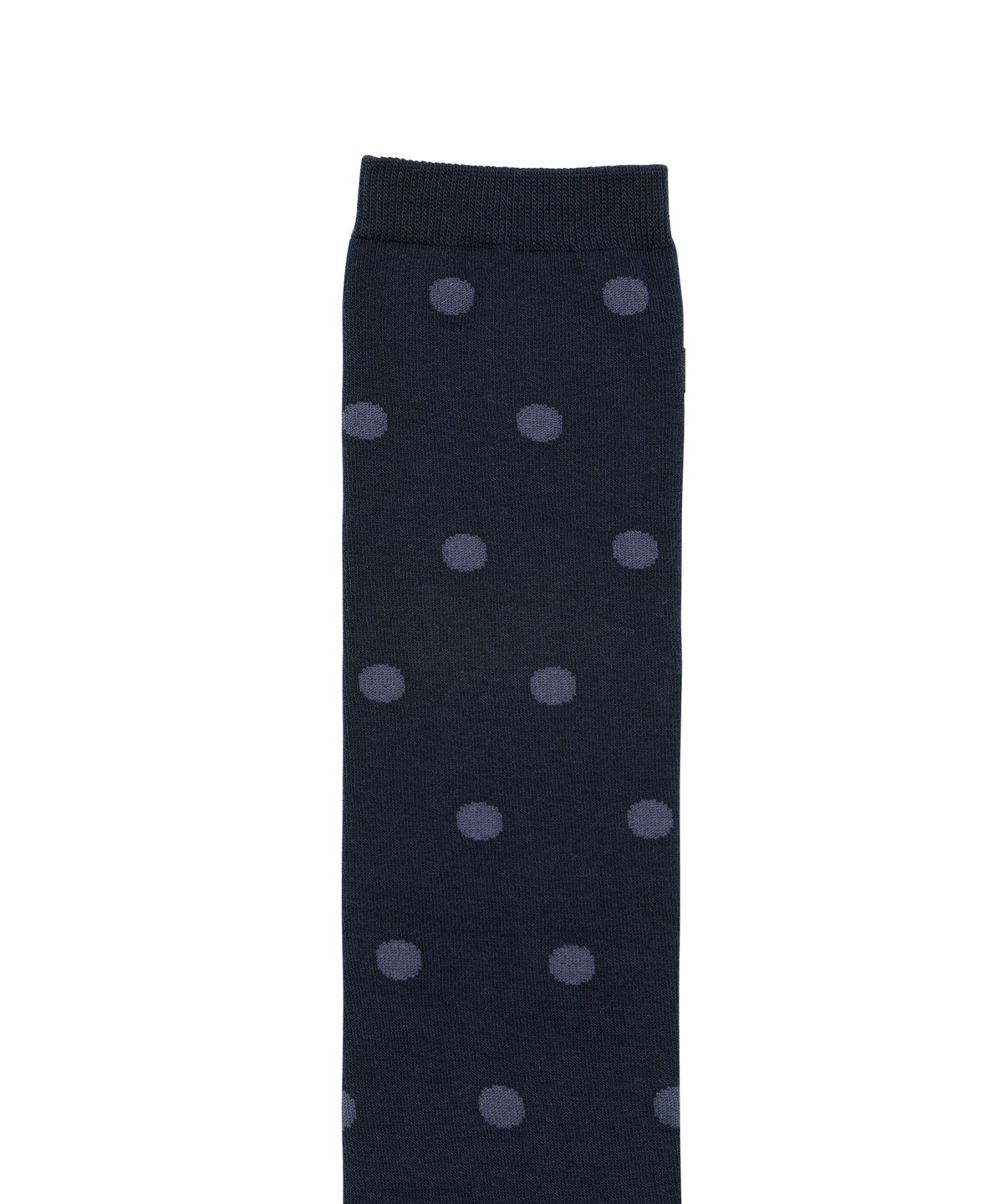오헤시오(OHESHIO) DOT KNEE SOCKS, NAVY