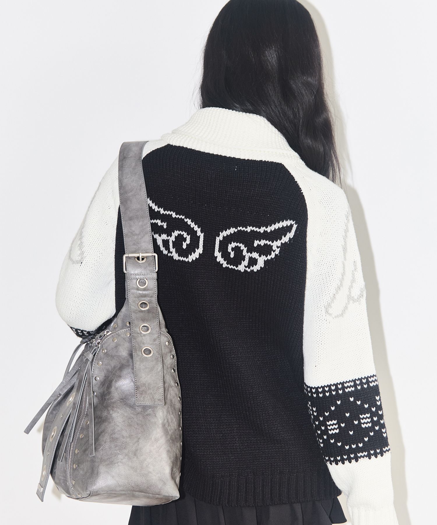 トップス ILLIGO Angelling Cowichan Knit Zip-up MUSINSA | ILLIGO Angel Ring Cowichan Knit Zip-Up Brown