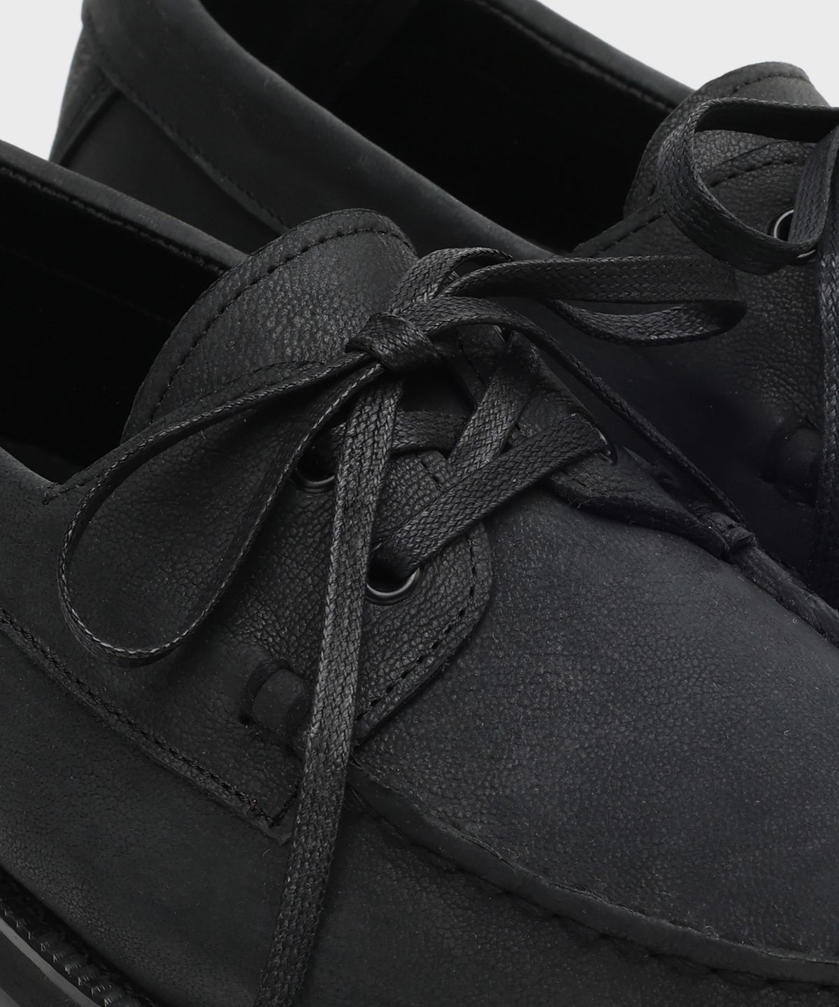 피렌체 아뜨리에(FIRENZE ATELIER) [비브람] 스탠다드 캐주얼솔 보트슈즈 5099 [NATURAL BLACK]