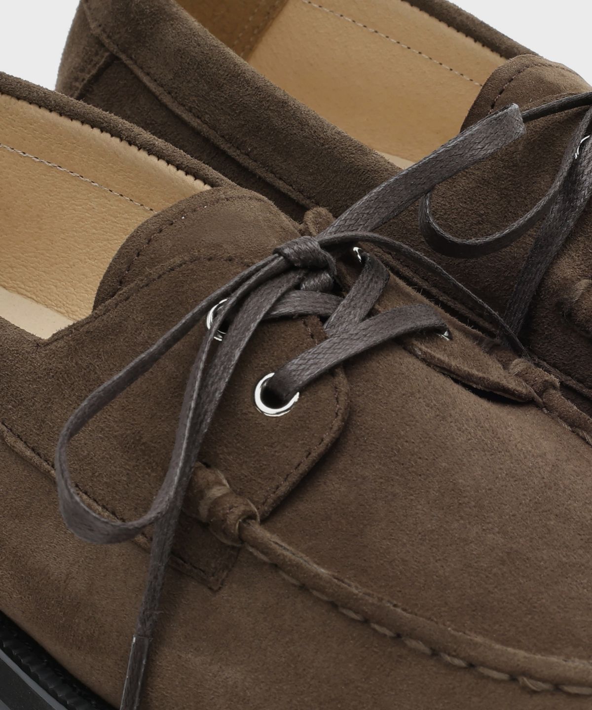 피렌체 아뜨리에(FIRENZE ATELIER) [비브람] 스탠다드 캐주얼솔 보트슈즈 5099 [DARK BROWN SUEDE]