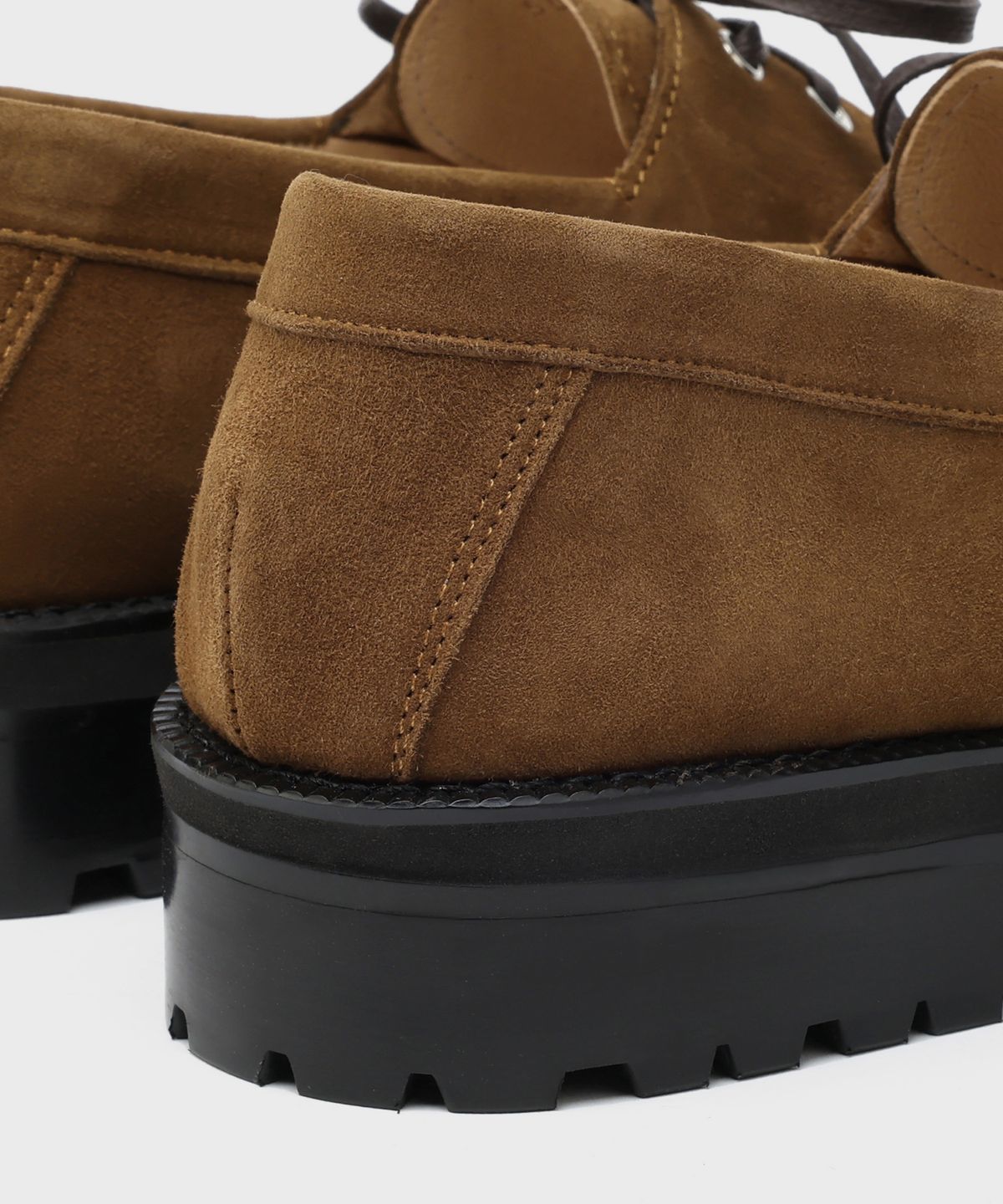 피렌체 아뜨리에(FIRENZE ATELIER) [비브람] 스탠다드 캐주얼솔 보트슈즈 5099 [MID BROWN SUEDE]