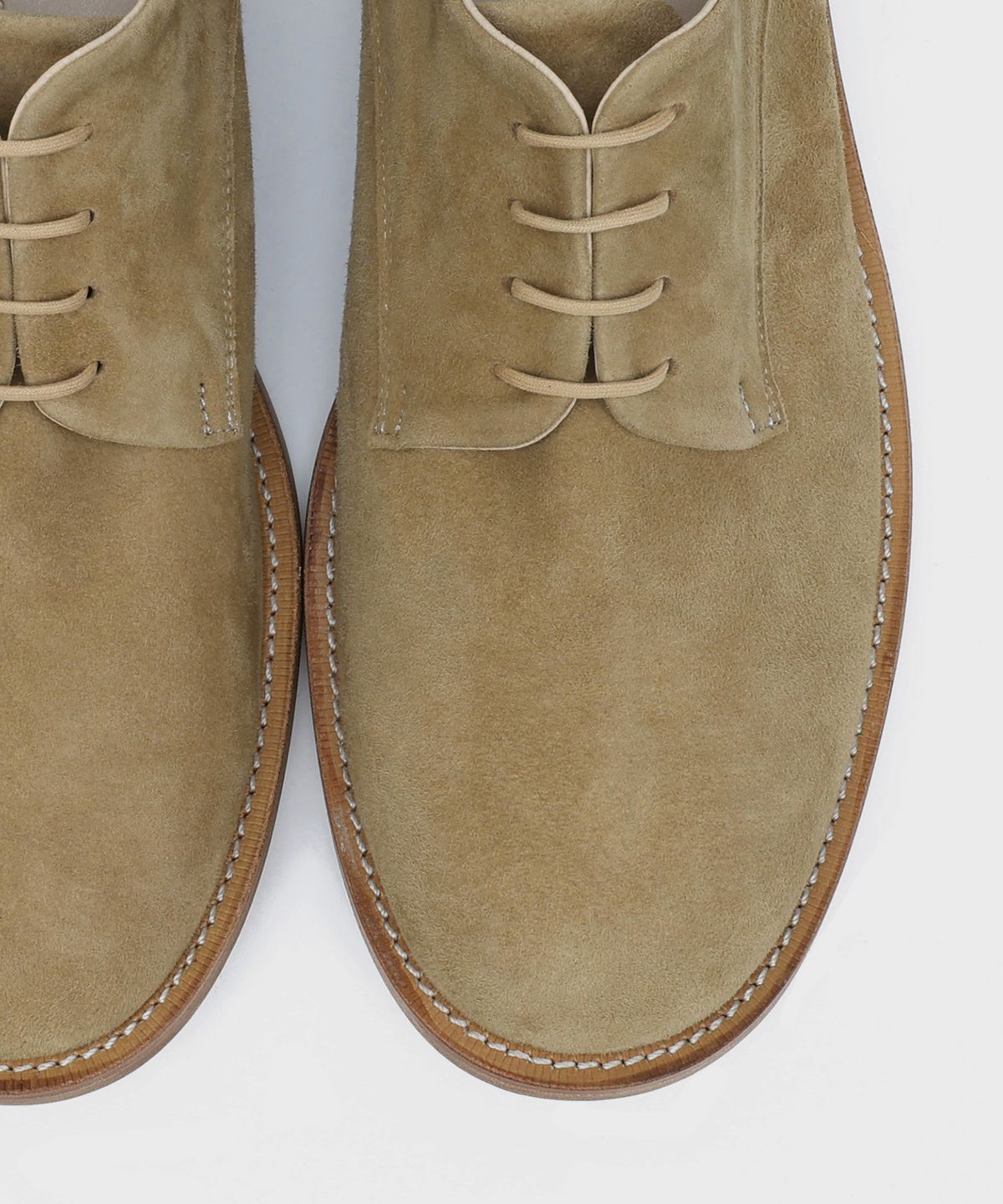 피렌체 아뜨리에(FIRENZE ATELIER) [홍창] 컨템포러리 링클 더비 1600 [ASH BEIGE SUEDE]