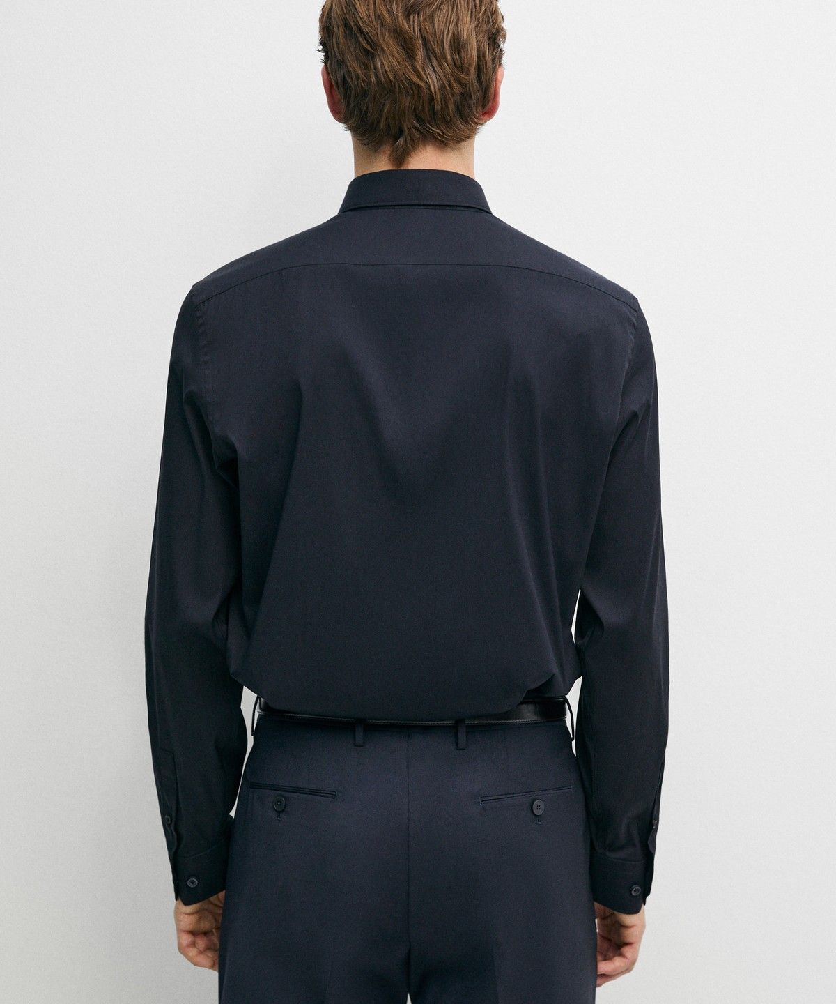 마시모두띠(MASSIMO DUTTI) 슬림핏 스트레치 셔츠