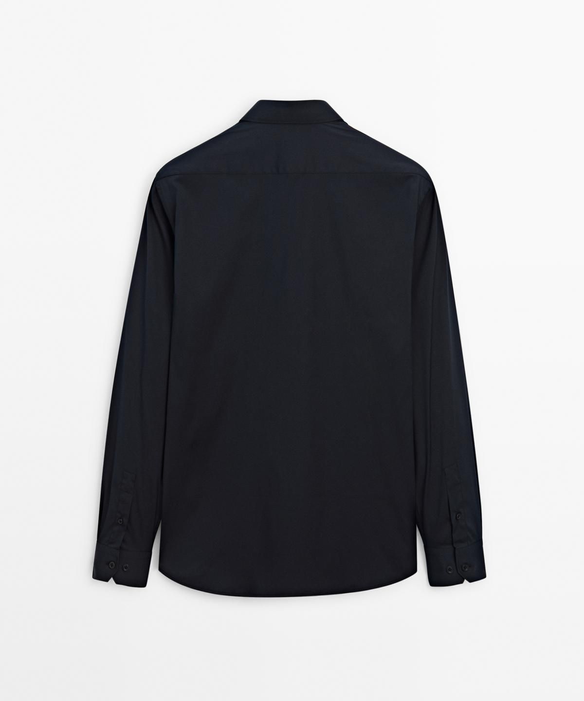 마시모두띠(MASSIMO DUTTI) 슬림핏 스트레치 셔츠