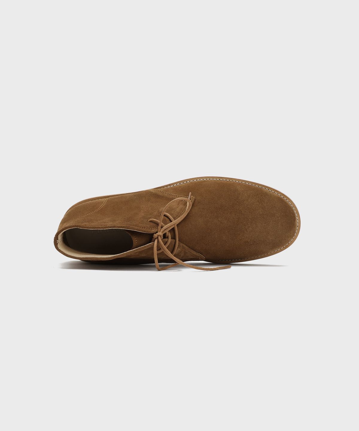 피렌체 아뜨리에(FIRENZE ATELIER) [홍창] 앵클라인 솔리드 처커부츠 2700 [MID BROWN SUEDE]