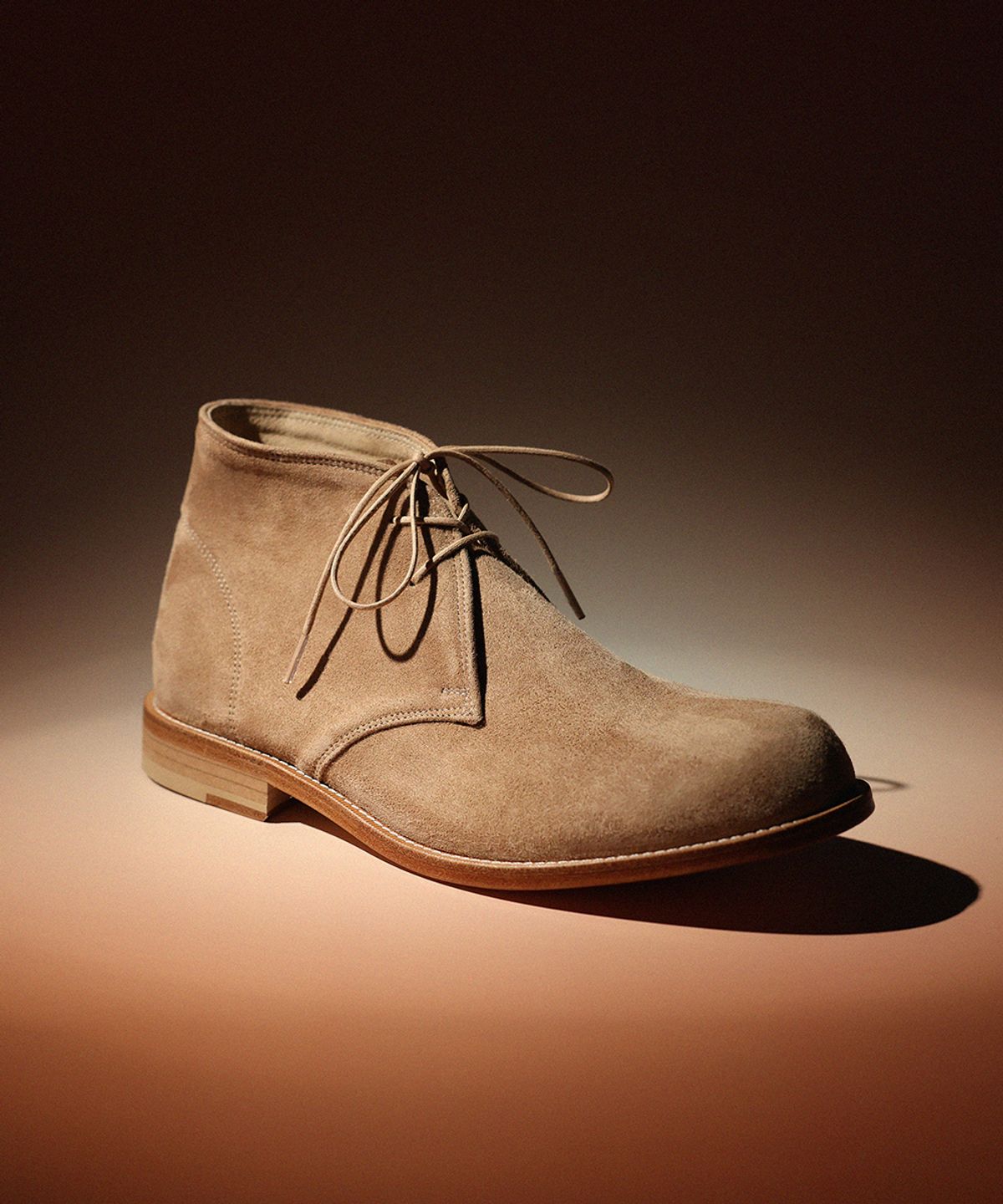 피렌체 아뜨리에(FIRENZE ATELIER) [홍창] 앵클라인 솔리드 처커부츠 2700 [ASH BEIGE SUEDE]