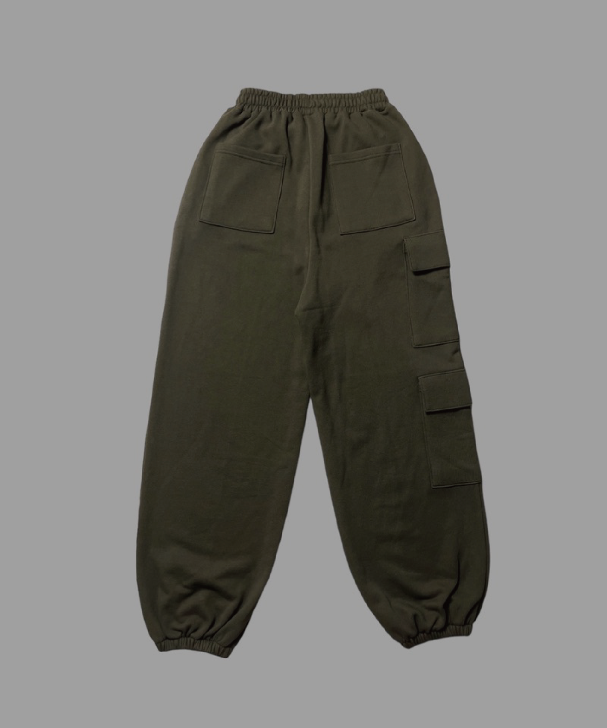 225(225) 225 cargo sweatpants (khaki brown)
