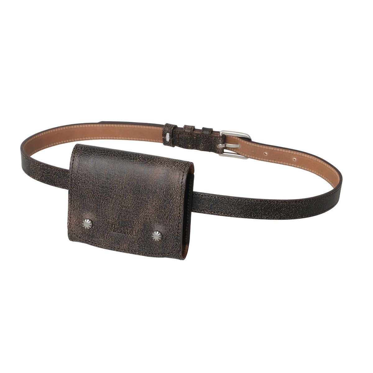 카키포인트(KHAKIPOINT) Stud Wallet Belt (brown)