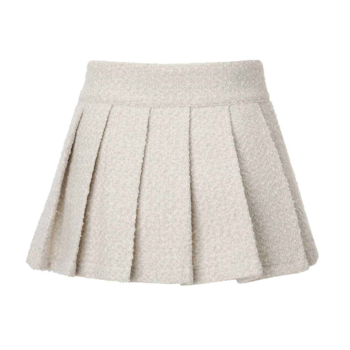카키포인트(KHAKIPOINT) Atelier Tweed Skirt (ivory)