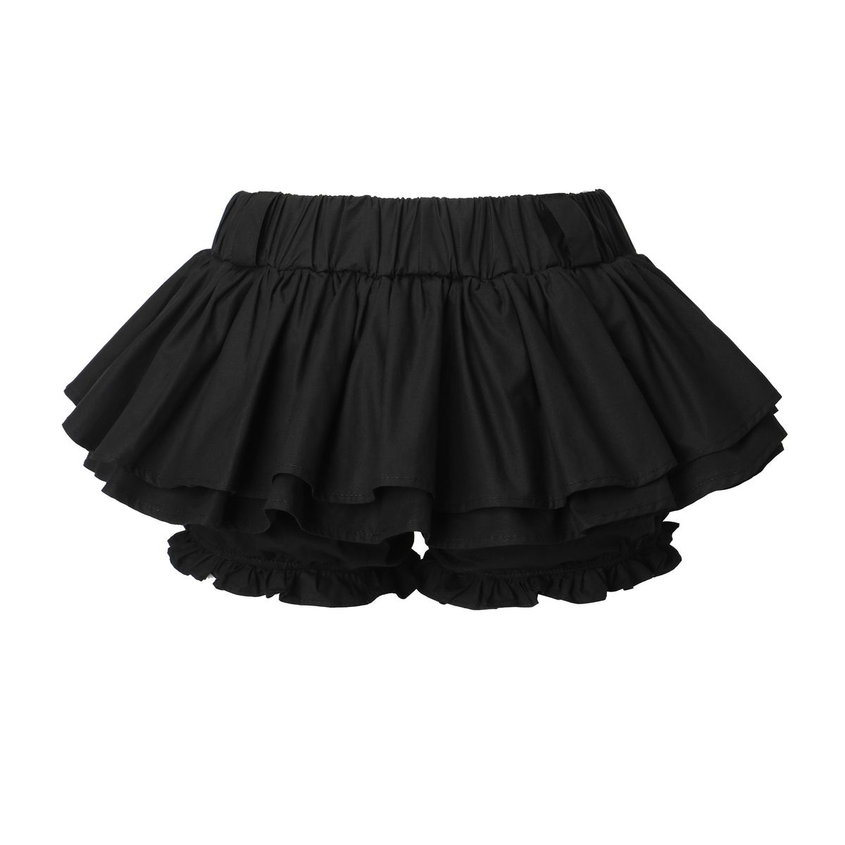 카키포인트(KHAKIPOINT) Cancan Skirt Pants (black)