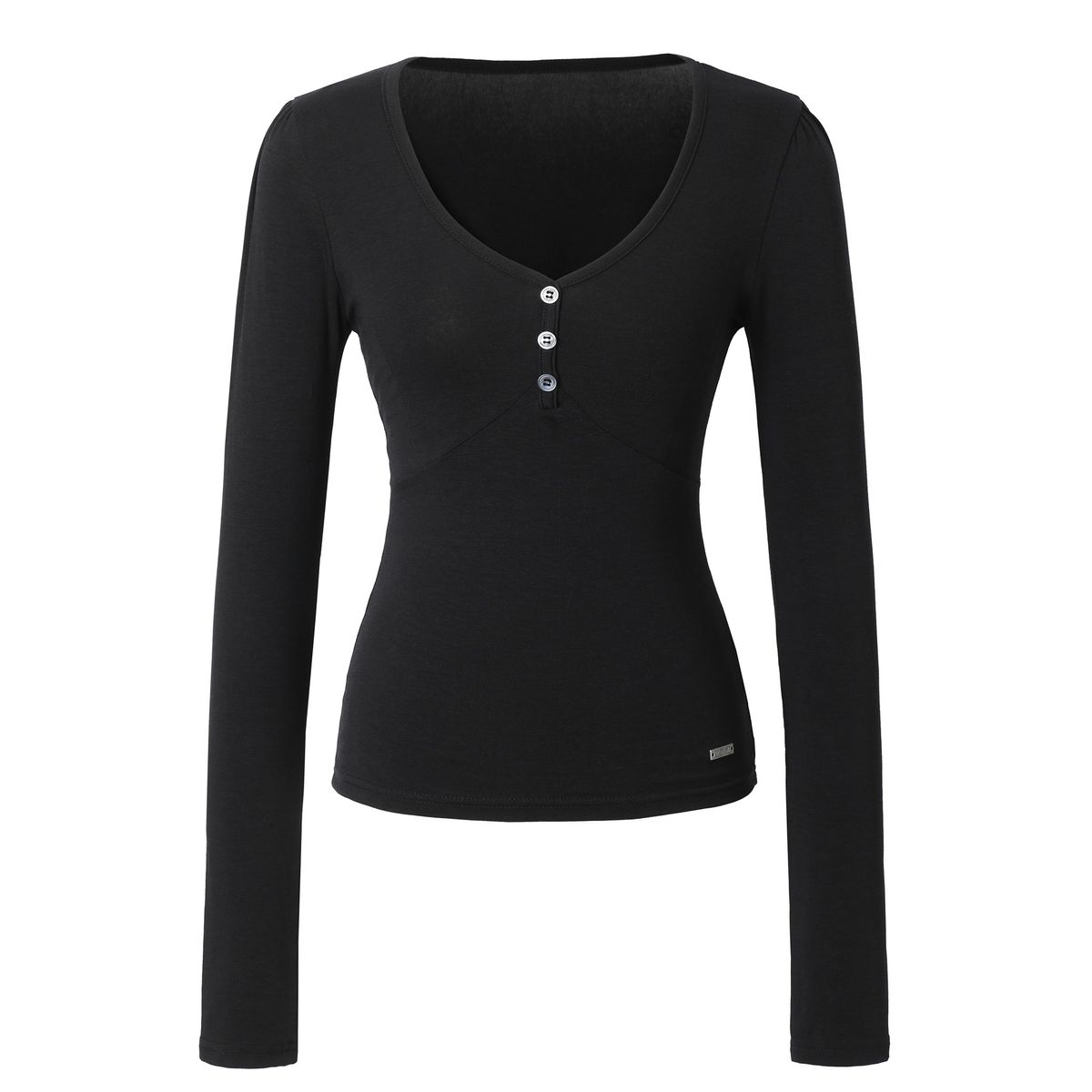 카키포인트(KHAKIPOINT) Puff Long Sleeve (black)