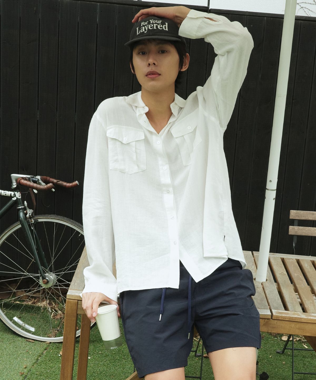 웬즈데이오아시스(WEDNESDAY OASIS) 포 유어 레이어드 데이 볼캡_CHARCOAL(W25-ACC05)