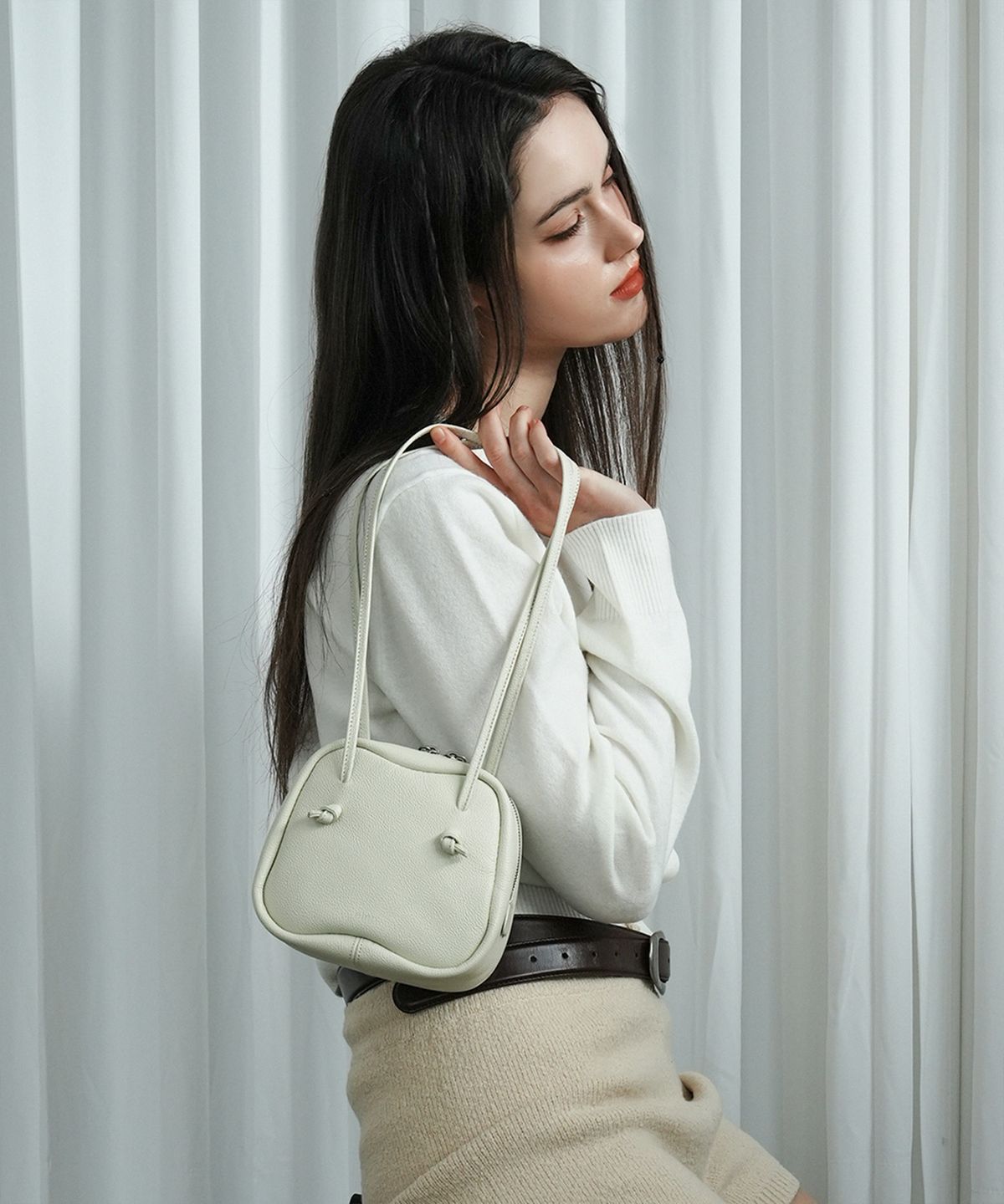 에이노(EINO) Appleming Bag _ cream