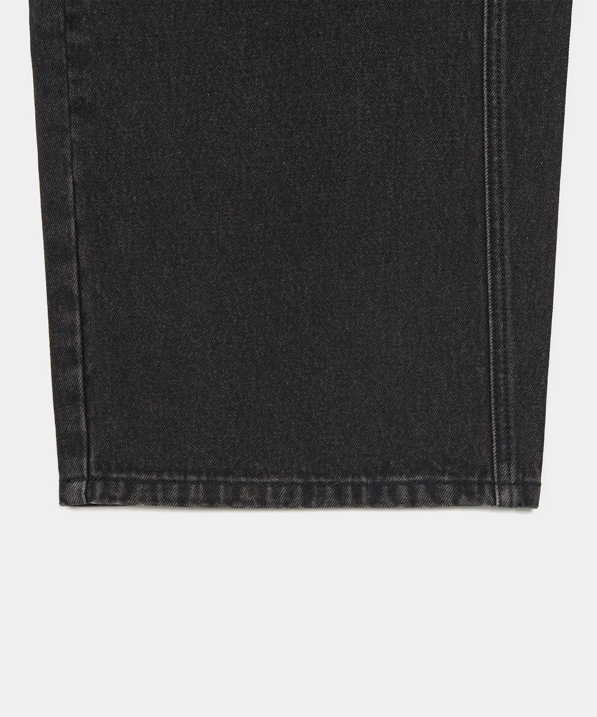엑스컨테이너(EXCONTAINER) 딥 커브드 데님 팬츠 (DUSTY BLACK)