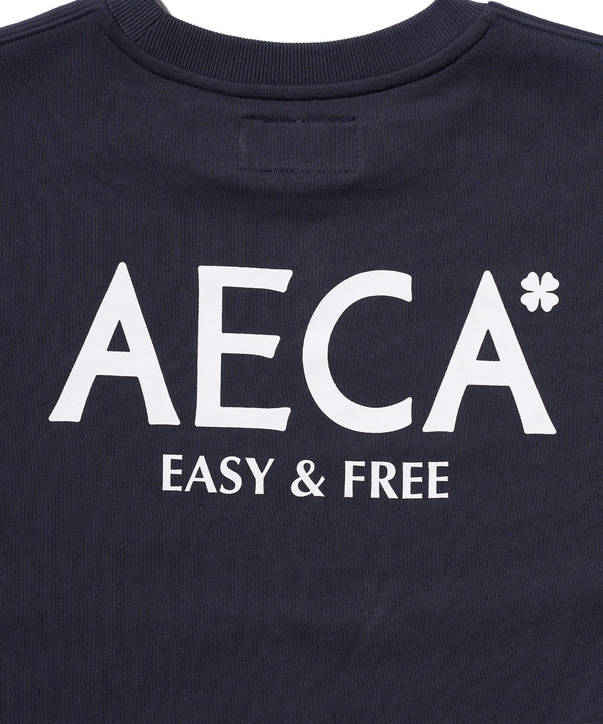 에이카화이트(AECA) AECA SIGNATURE SWEAT SHIRT-NAVY