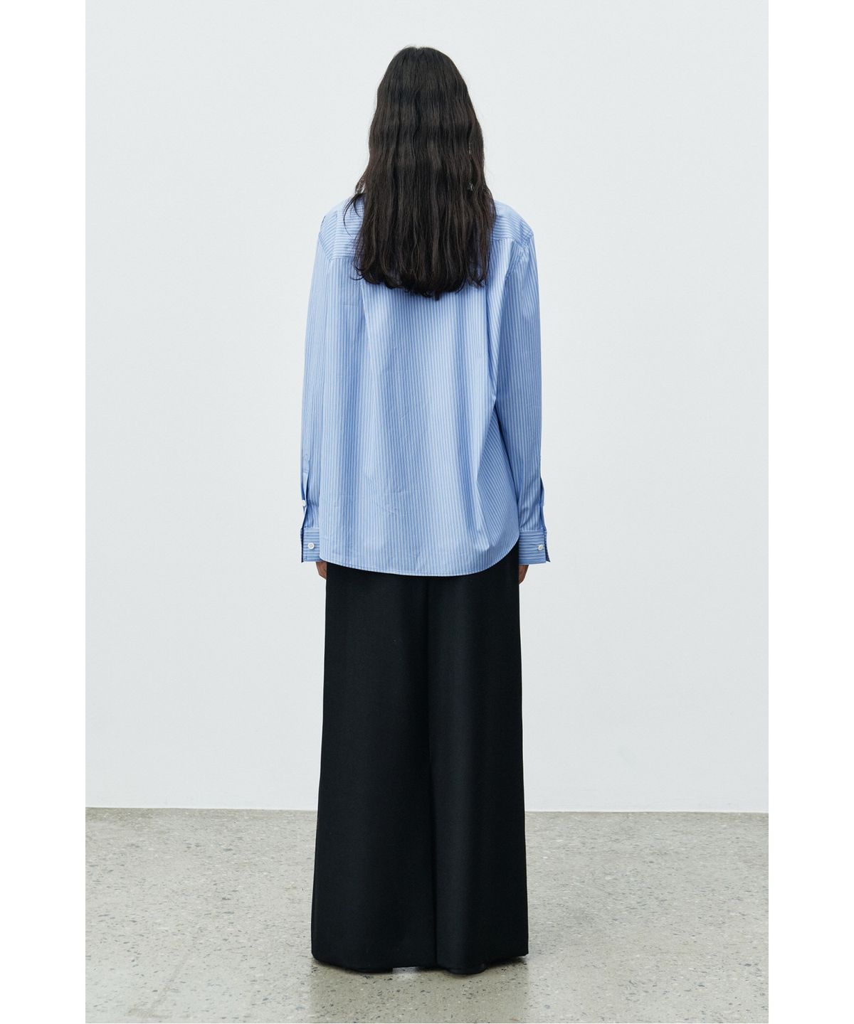 래코드(RECODE) Distorted Stripe Shirts RQSAA25522BUX