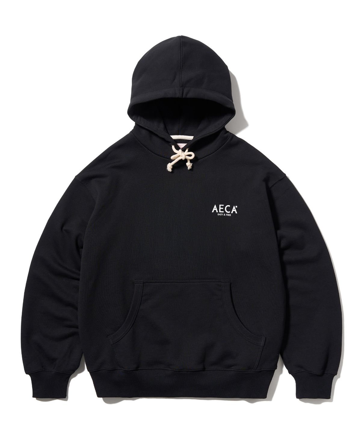 에이카화이트(AECA) AECA SIGNATURE HOODIE-BLACK
