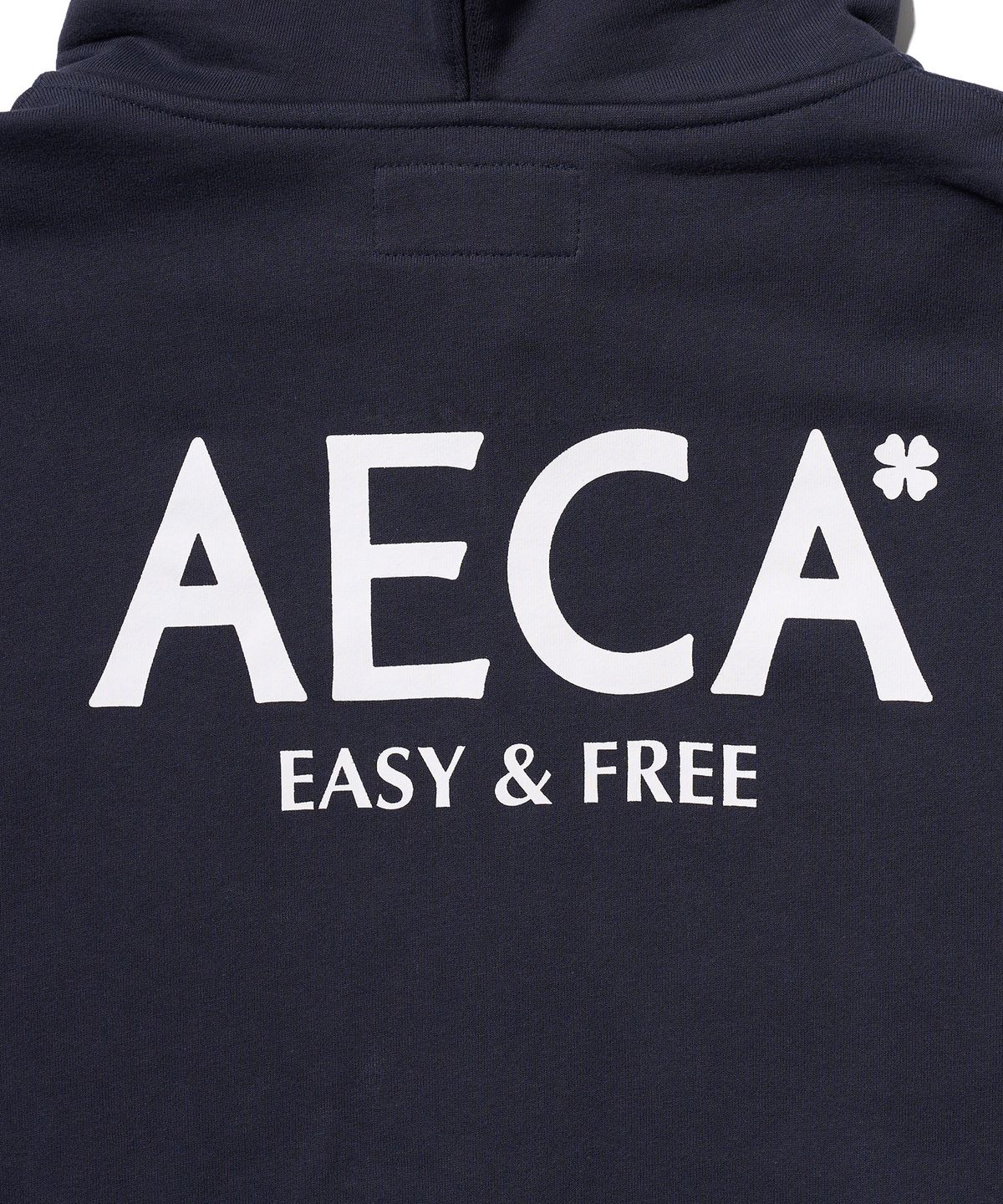 에이카화이트(AECA) AECA SIGNATURE HOODIE-NAVY