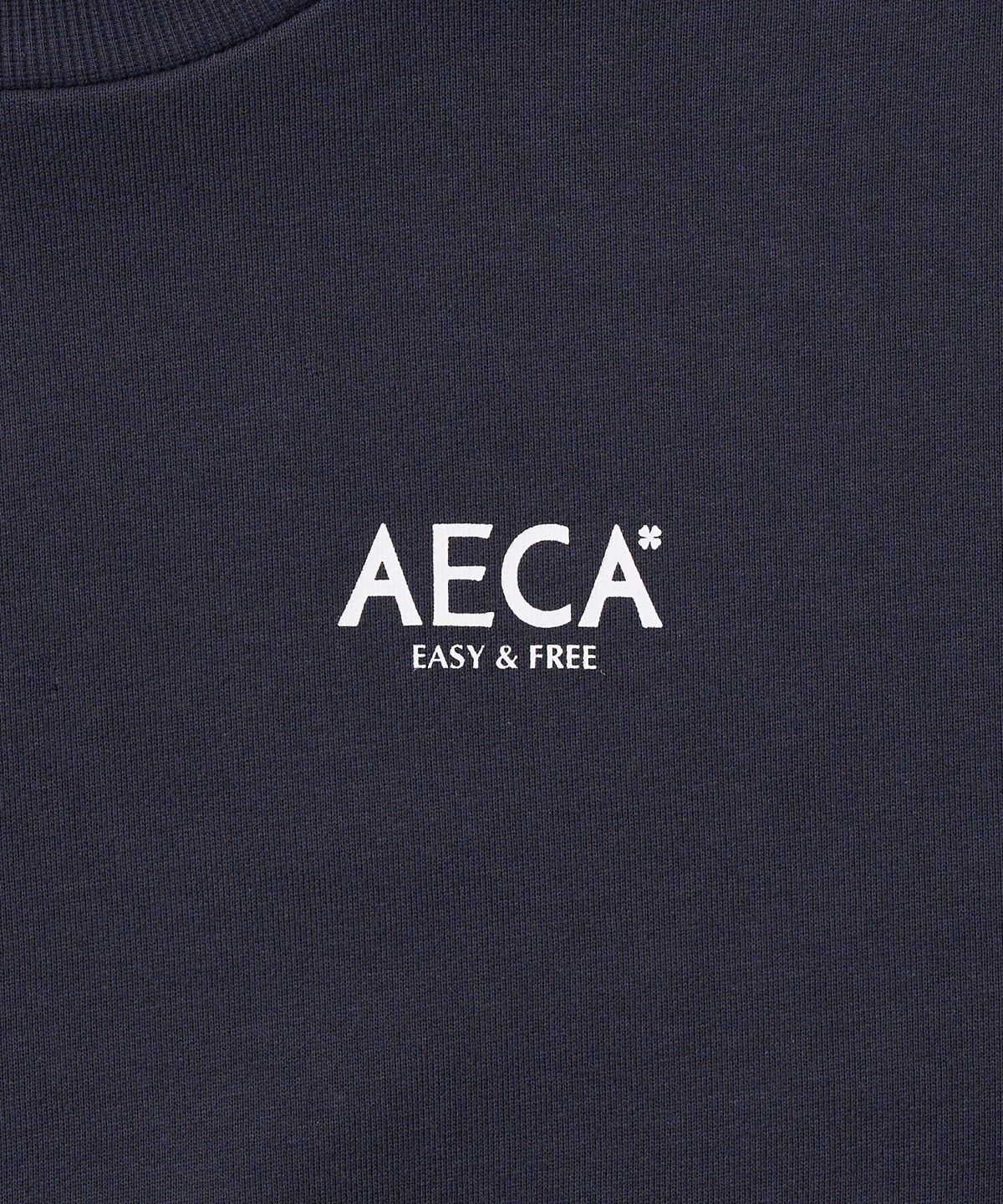 에이카화이트(AECA) AECA SIGNATURE HOODIE-NAVY