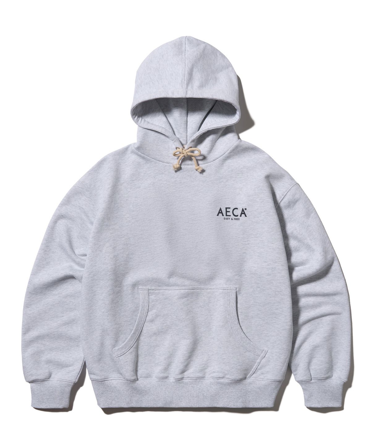 에이카화이트(AECA) AECA SIGNATURE HOODIE-LIGHT GREY