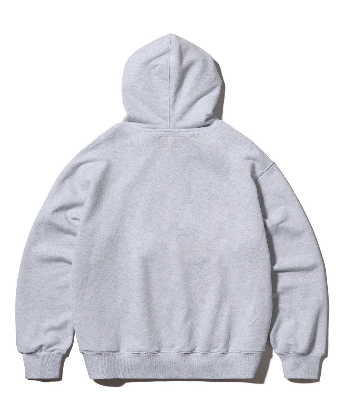 에이카화이트(AECA) AECA SYMBOL FELT HOODIE-LIGHT GREY