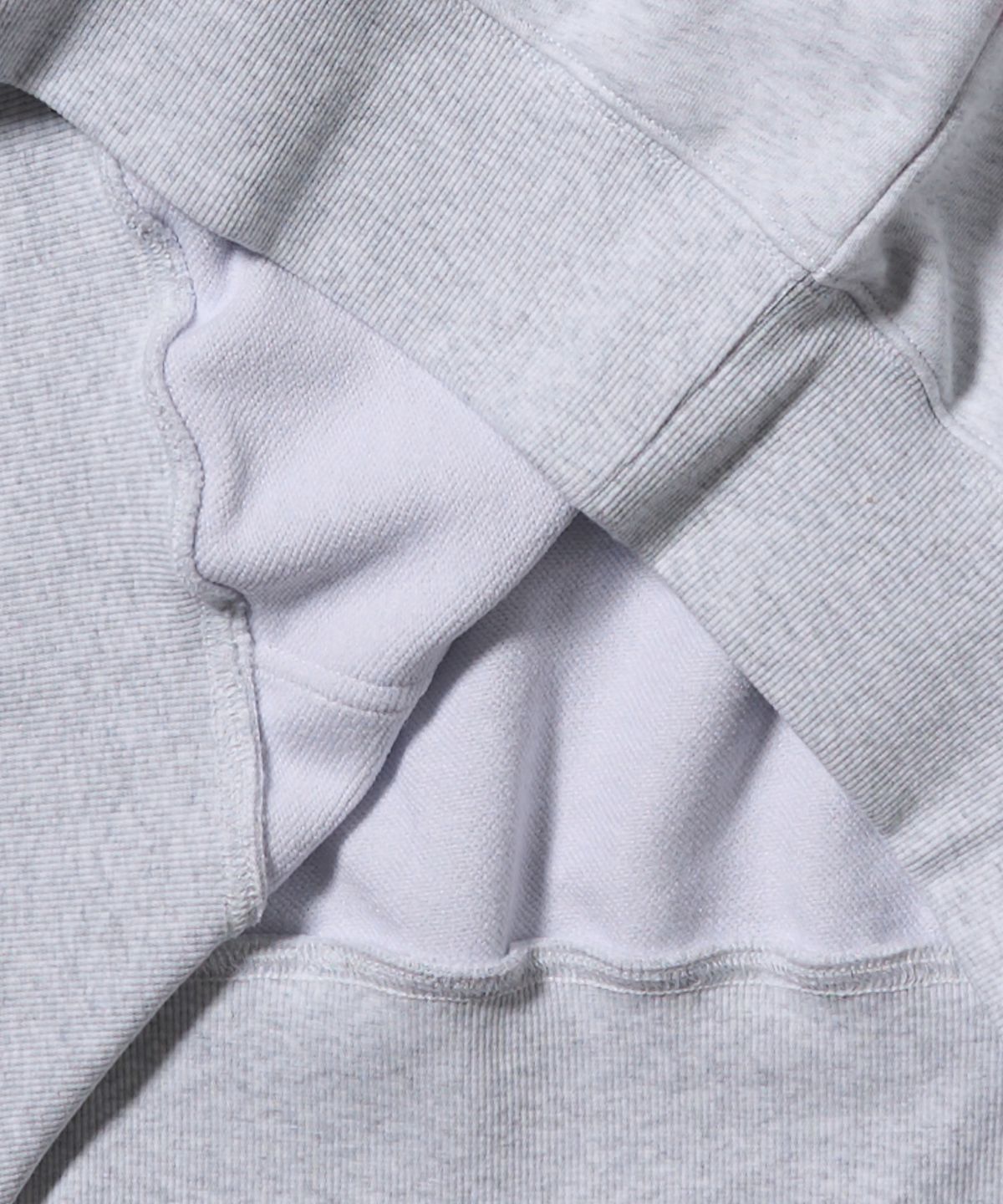 에이카화이트(AECA) AECA SYMBOL FELT HOODIE-LIGHT GREY