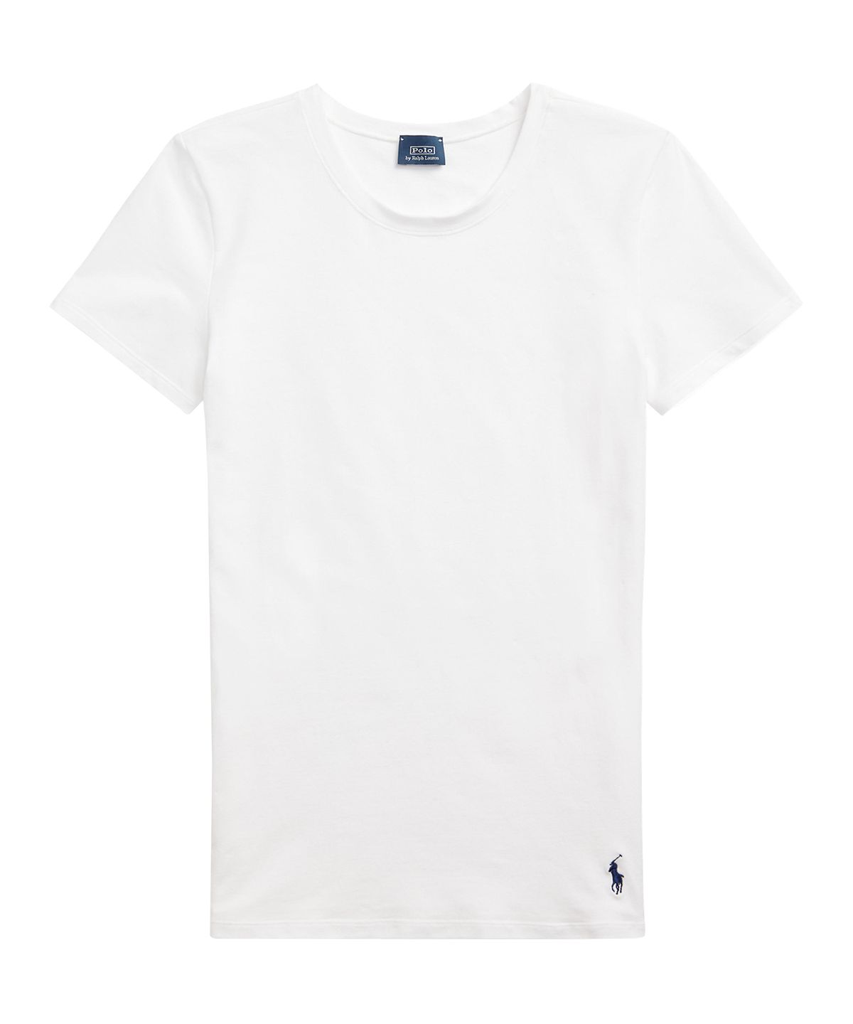 폴로 랄프로렌 이너웨어(POLO RALPH LAUREN INNERWEAR) 여성 반팔 티셔츠 화이트 1종 4P3005