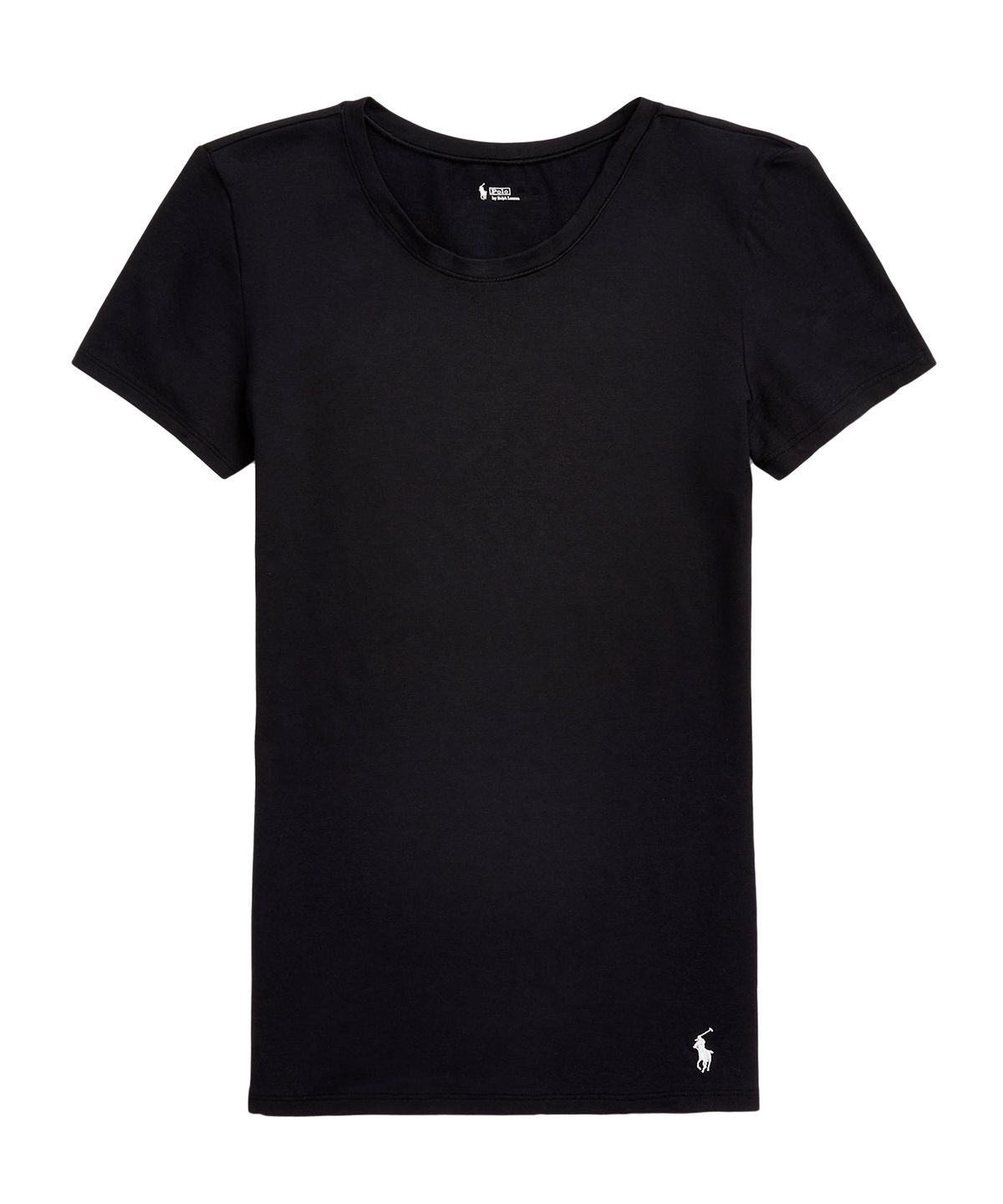 폴로 랄프로렌 이너웨어(POLO RALPH LAUREN INNERWEAR) 여성 반팔 티셔츠 블랙 1종 4P3005