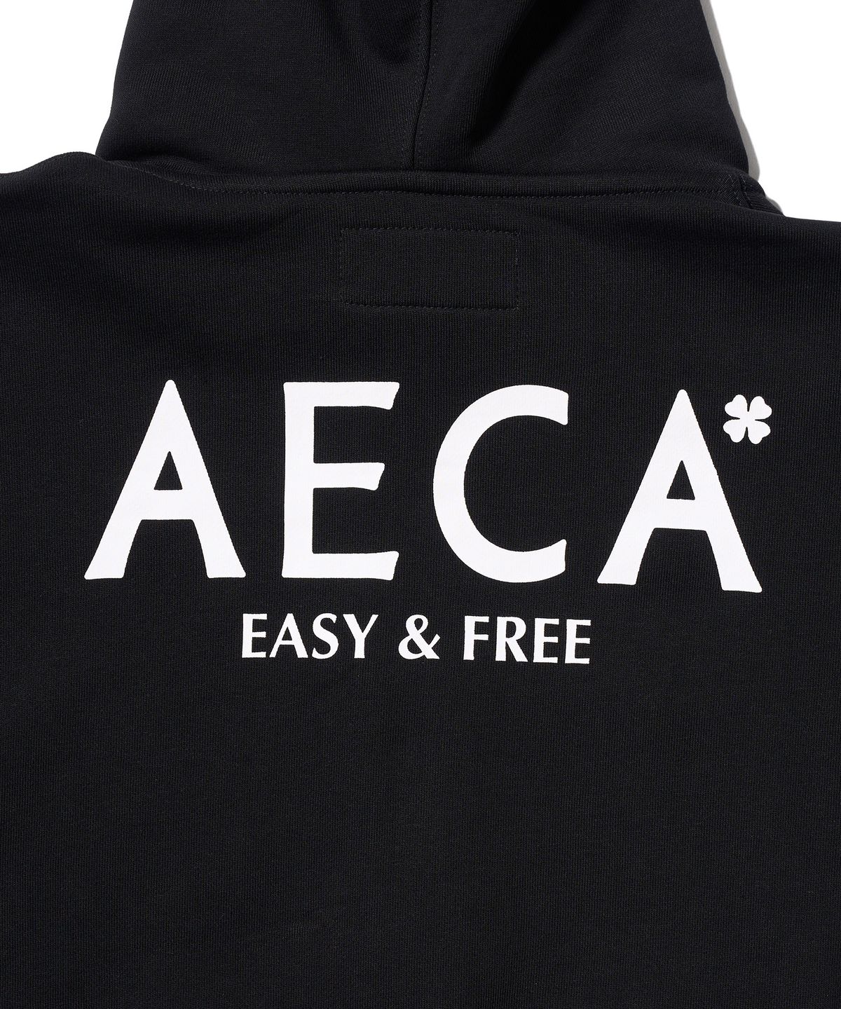 에이카화이트(AECA) AECA SIGNATURE ZIP UP HOODIE-BLACK
