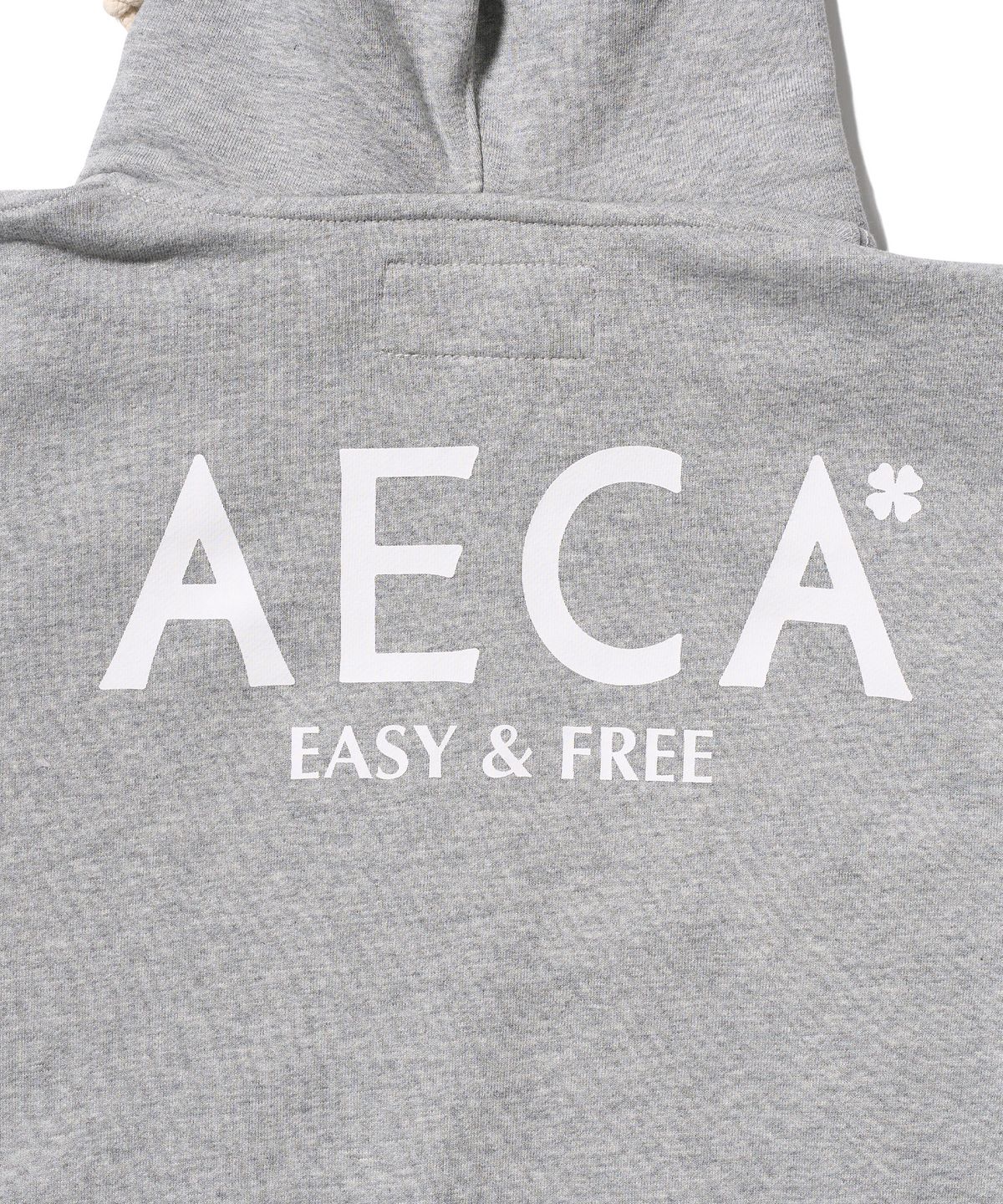 에이카화이트(AECA) AECA SIGNATURE ZIP UP HOODIE-GREY