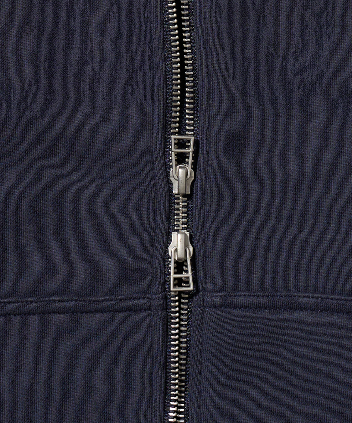 에이카화이트(AECA) AECA SIGNATURE ZIP UP HOODIE-NAVY