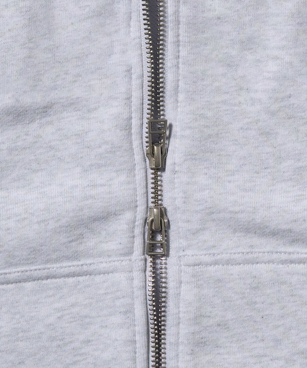 에이카화이트(AECA) AECA SIGNATURE ZIP UP HOODIE-LIGHT GREY