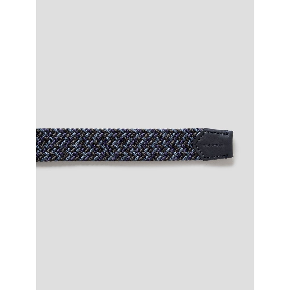 빈폴 액세서리(BEANPOLE ACCESSORY) 엘라스틱 사각 버클 벨트  네이비