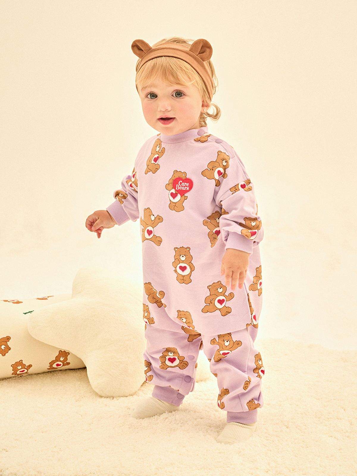 케어베어(CAREBEARS) 텐더하트베어 베이비 수트
