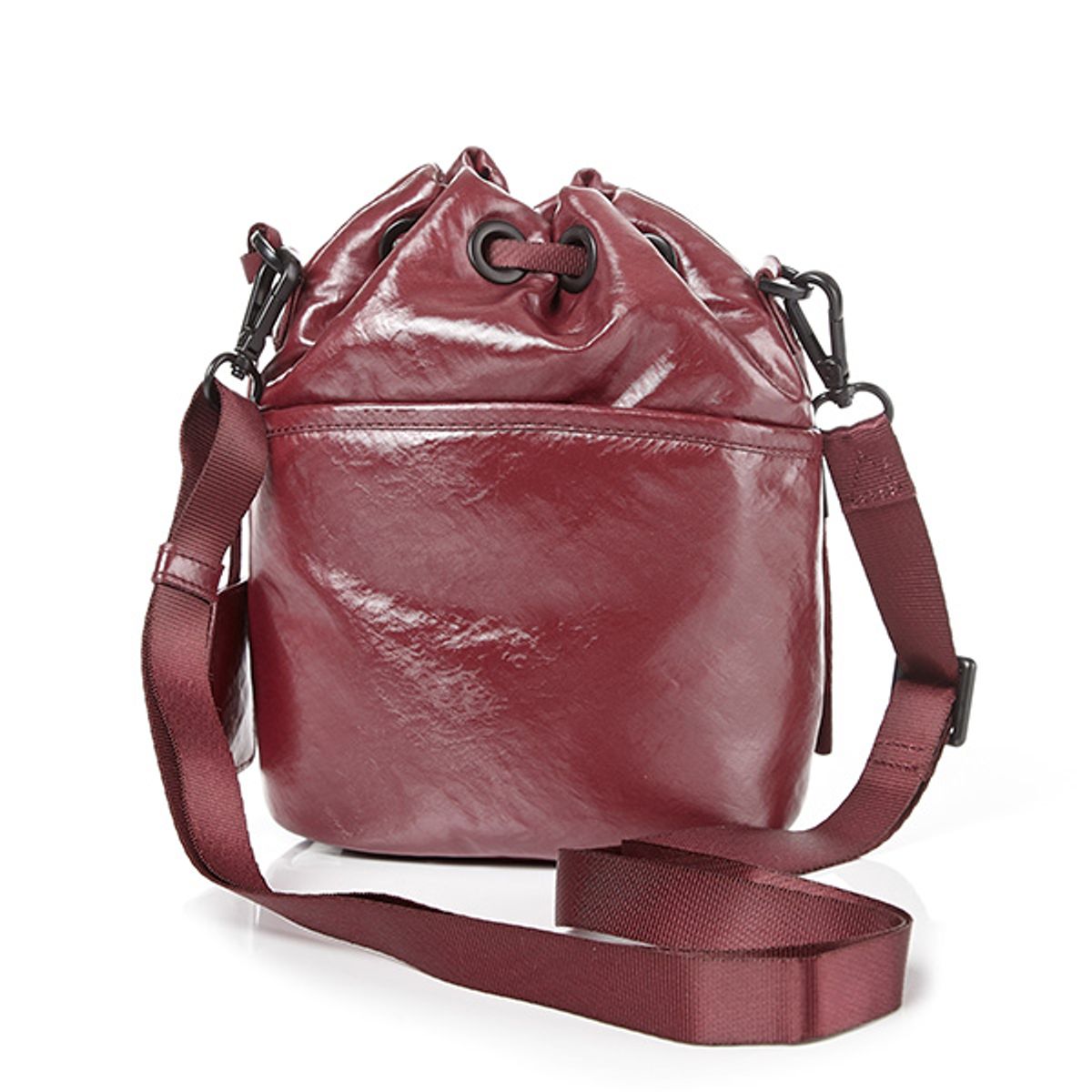 쌤소나이트 레드(SAMSONITE RED) GLENARM 미니크로스백 GLOSSY WINE RED UK350004